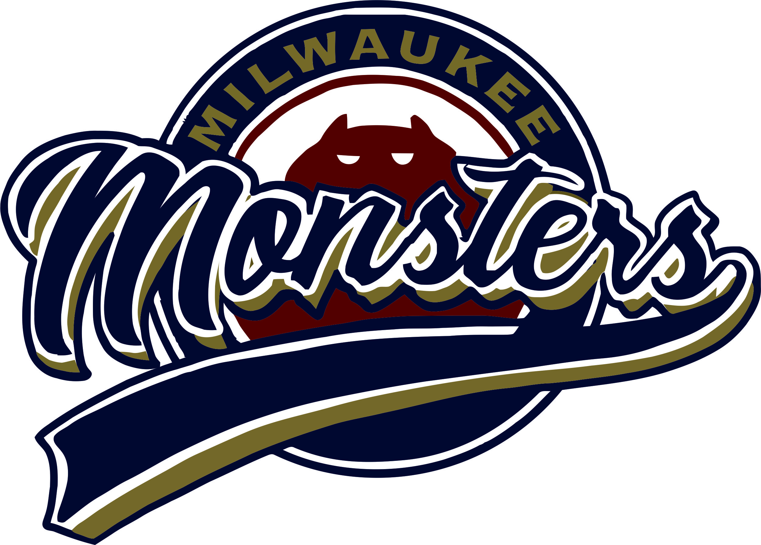 Milwaukee Brewers Monsters Logo DIY iron on transfer (heat transfer)
